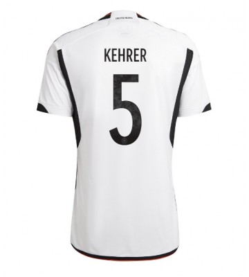 Tyskland Thilo Kehrer #5 Hemmatröja VM 2022 Korta ärmar